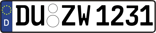 DU-ZW1231