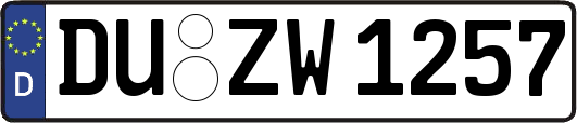 DU-ZW1257