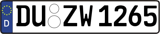 DU-ZW1265