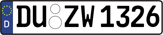 DU-ZW1326