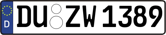 DU-ZW1389