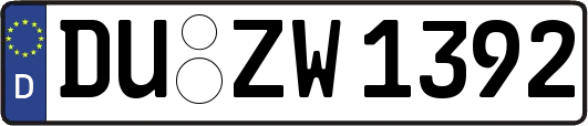 DU-ZW1392