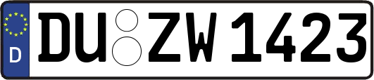 DU-ZW1423