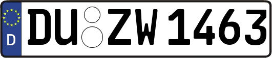 DU-ZW1463