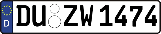 DU-ZW1474