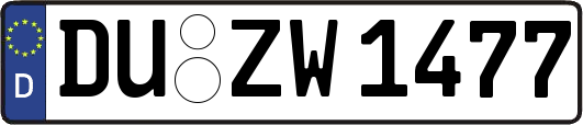 DU-ZW1477