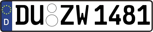 DU-ZW1481
