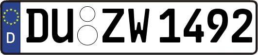 DU-ZW1492