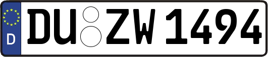 DU-ZW1494