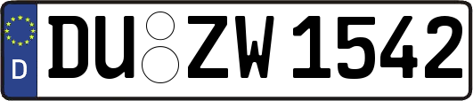 DU-ZW1542