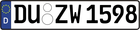 DU-ZW1598