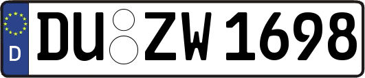 DU-ZW1698