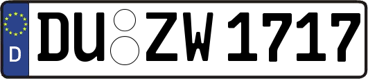 DU-ZW1717