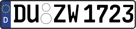 DU-ZW1723