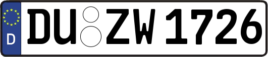 DU-ZW1726