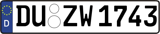 DU-ZW1743