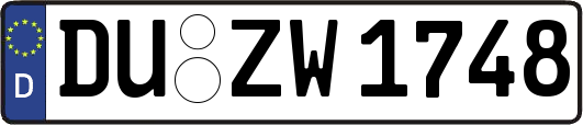 DU-ZW1748