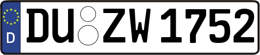 DU-ZW1752