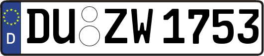 DU-ZW1753