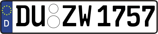 DU-ZW1757
