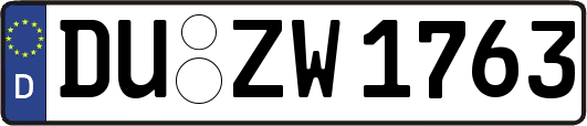 DU-ZW1763