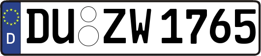 DU-ZW1765