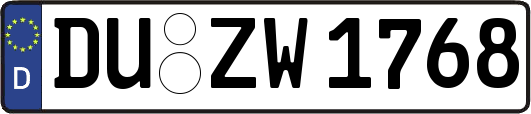 DU-ZW1768
