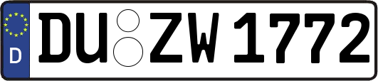DU-ZW1772