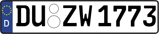 DU-ZW1773