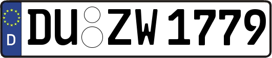 DU-ZW1779