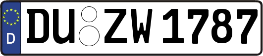 DU-ZW1787