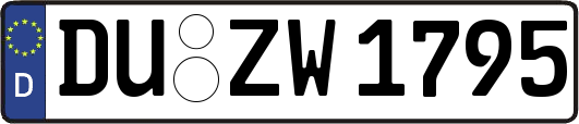 DU-ZW1795