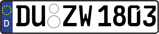 DU-ZW1803
