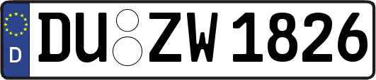 DU-ZW1826
