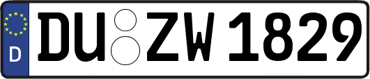 DU-ZW1829