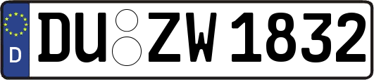 DU-ZW1832