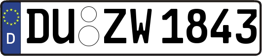 DU-ZW1843
