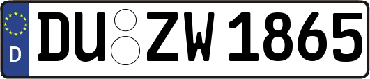 DU-ZW1865