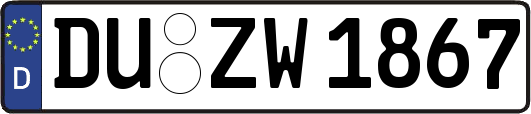 DU-ZW1867