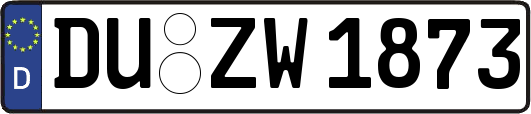DU-ZW1873