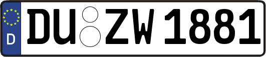 DU-ZW1881