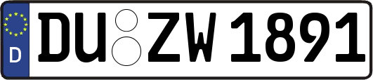 DU-ZW1891