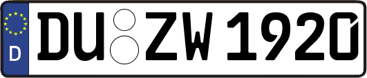 DU-ZW1920