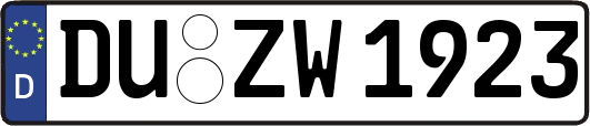 DU-ZW1923
