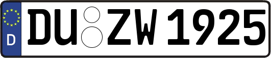 DU-ZW1925