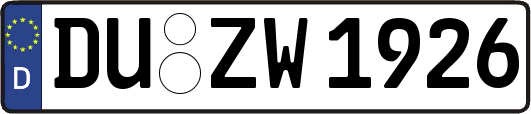 DU-ZW1926