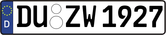 DU-ZW1927