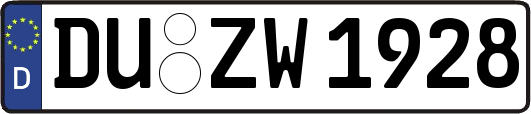 DU-ZW1928