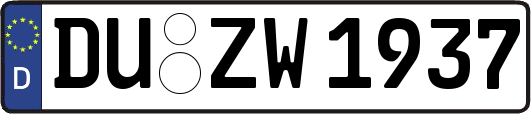 DU-ZW1937