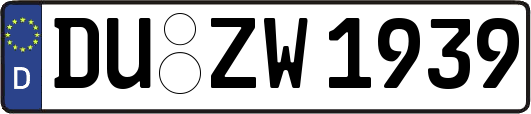 DU-ZW1939